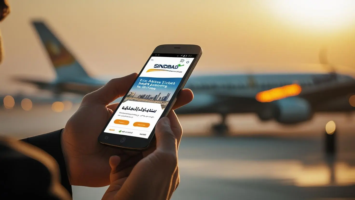 تحميل تطبيق سندباد للأندرويد: دليلك لحجز تذاكر الطيران بسهولة في العراق
